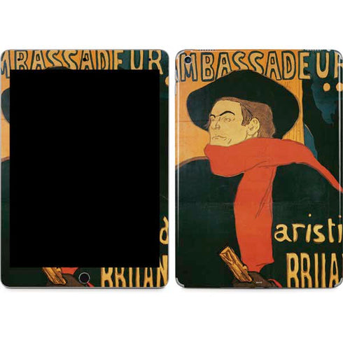 Henri Toulouse-Lautrec Ambassadeurs Aristide Bruant iPad Skins
